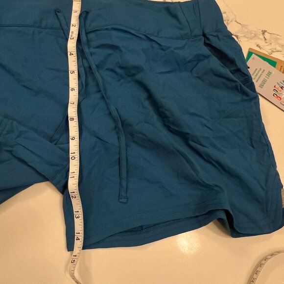 NWT - Peppermint Cycling Co. Mellow Light Short - Denim Blue - Picture 4 of 15